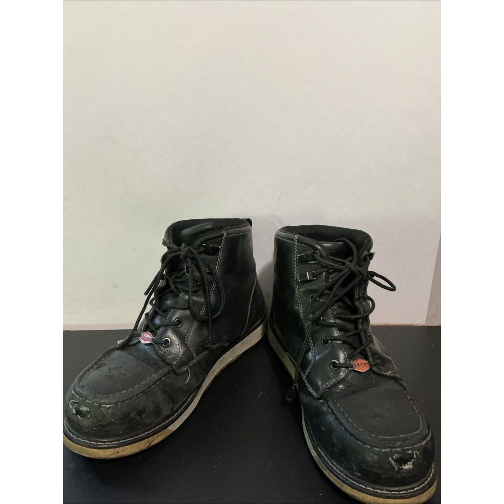 Brunt Black Marin Comp Toe Size 9.5